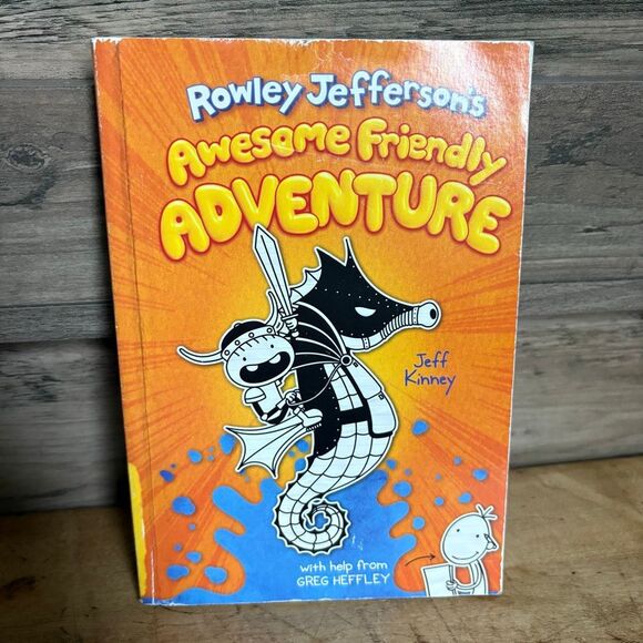 Rowley Jefferson's Awesome Friendly Adventure with Help from Greg Heffley Paperb - Picture 1 of 12